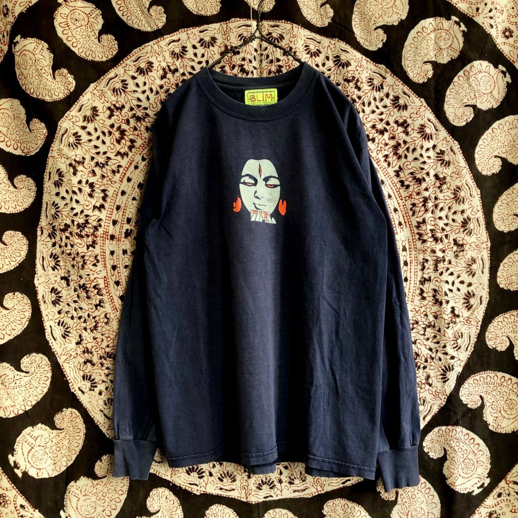 TIP Records L/S Tee - blue room