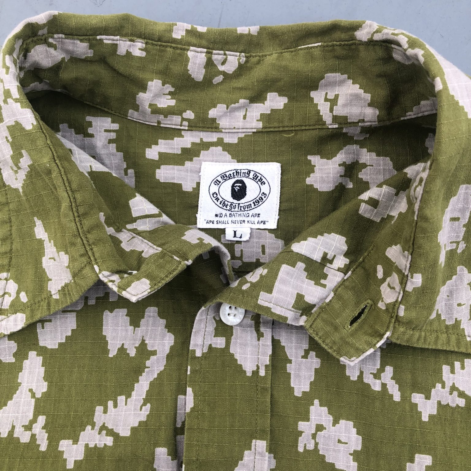 全国送料込み A Bathing Ape SHALL NEVER KILL 迷彩 パーカー