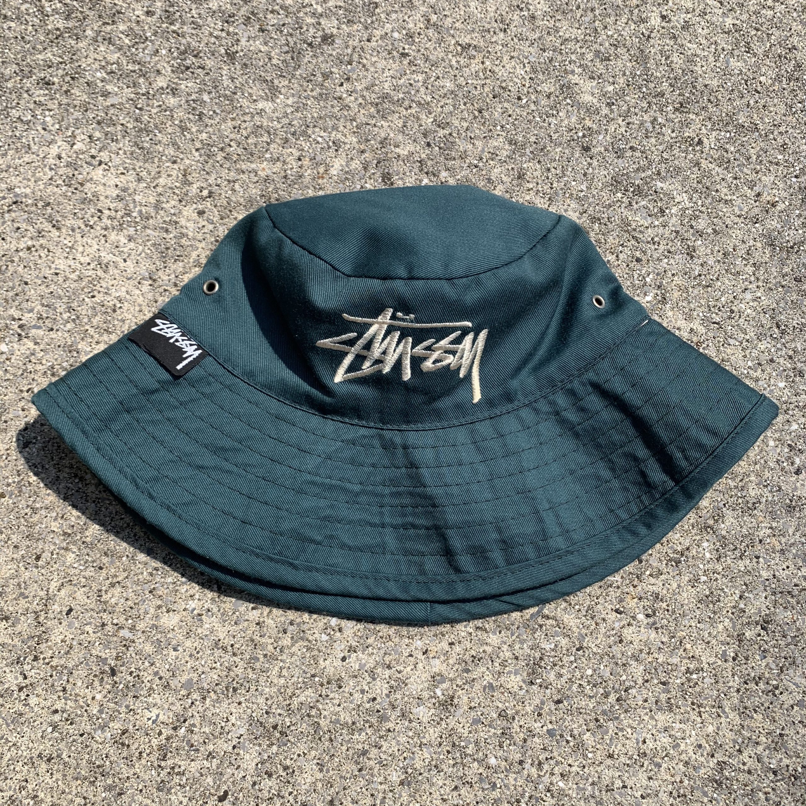 STUSSY hat BUCKET HAT 90s - ハット