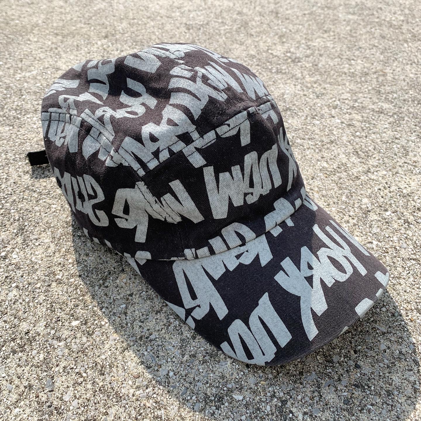 初期 美品 シュプリーム グラフティ モノグラム キャップ Camp CAP