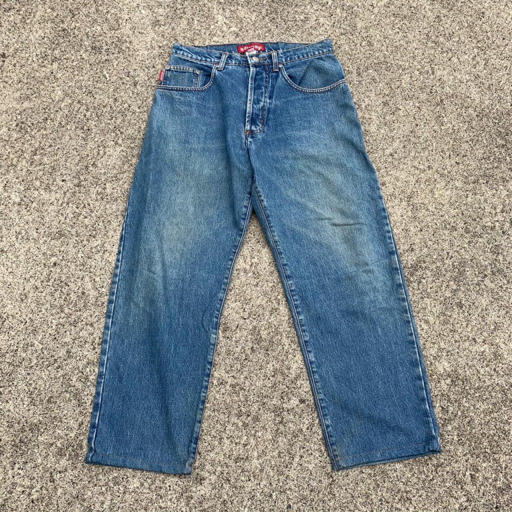 永久無料保証 90's old stussy check pants バーバラクルーガー メンズ ...