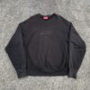 1995 Supreme Nylon Box Logo Crewneck - blue room