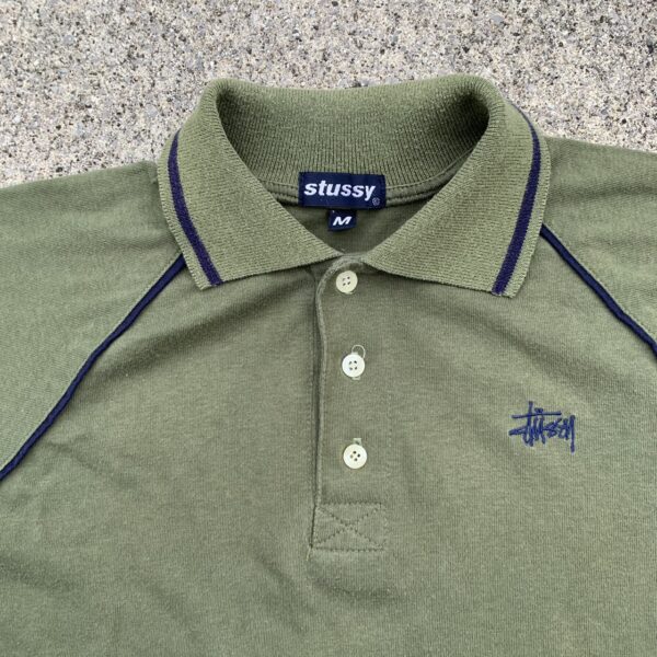 90s Stussy Polo Shirt - 画像 (3)