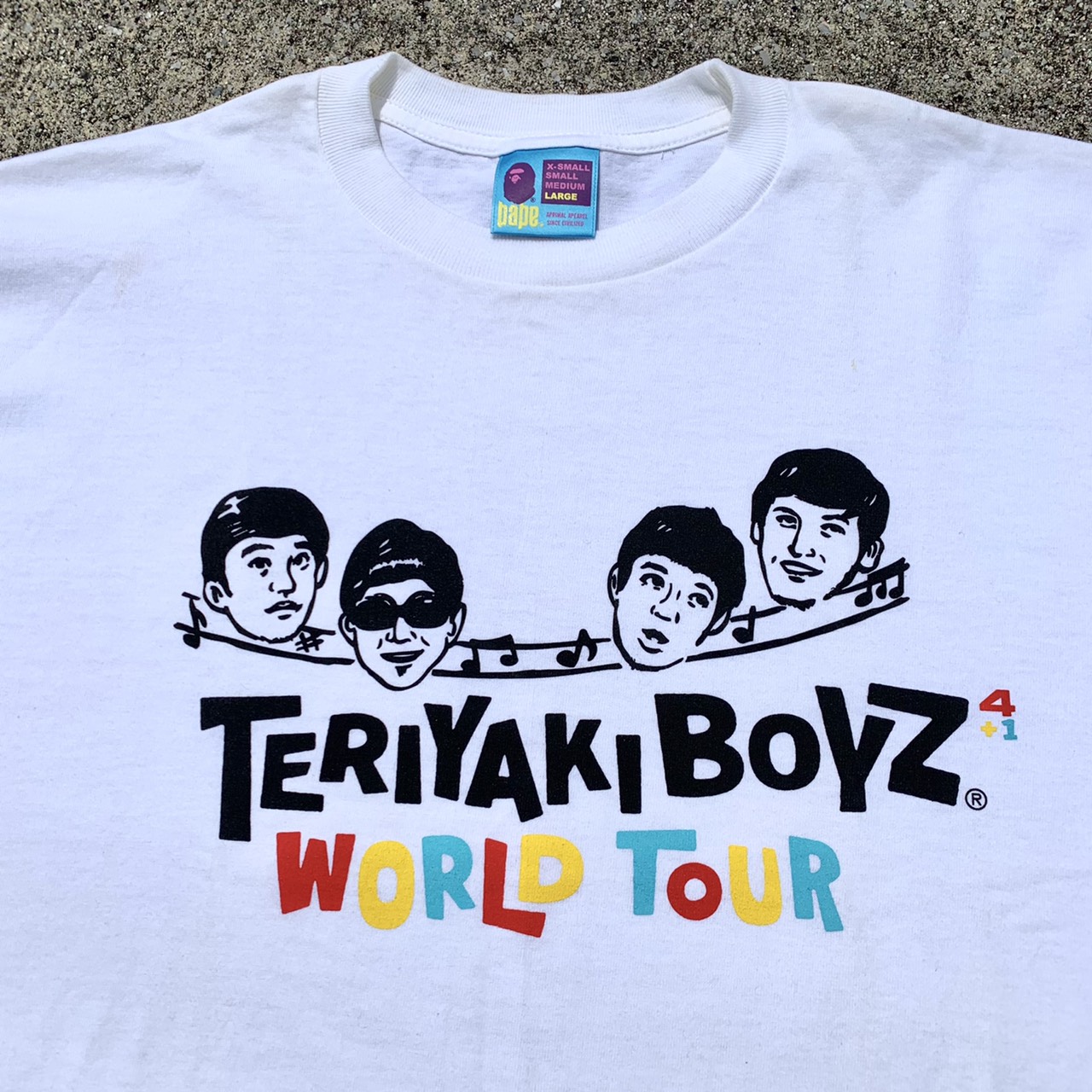 TERIYAKI BOYZ “WORLD TOUR” Print Tee - blue room