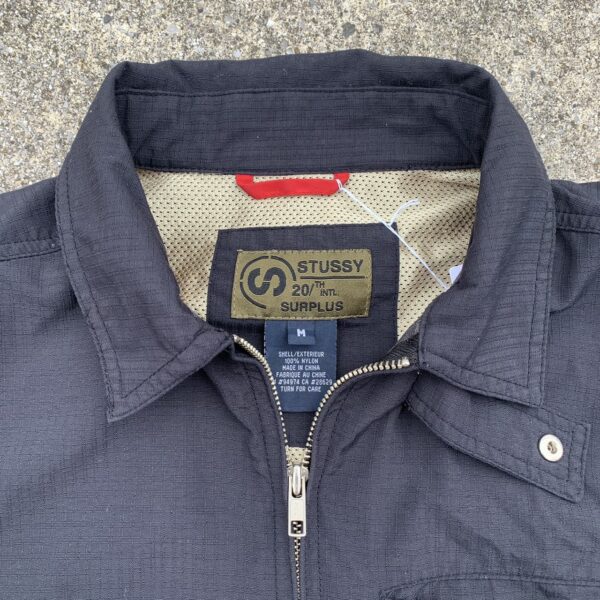 Stussy SURPLUS Zip Up Shirts - 画像 (2)