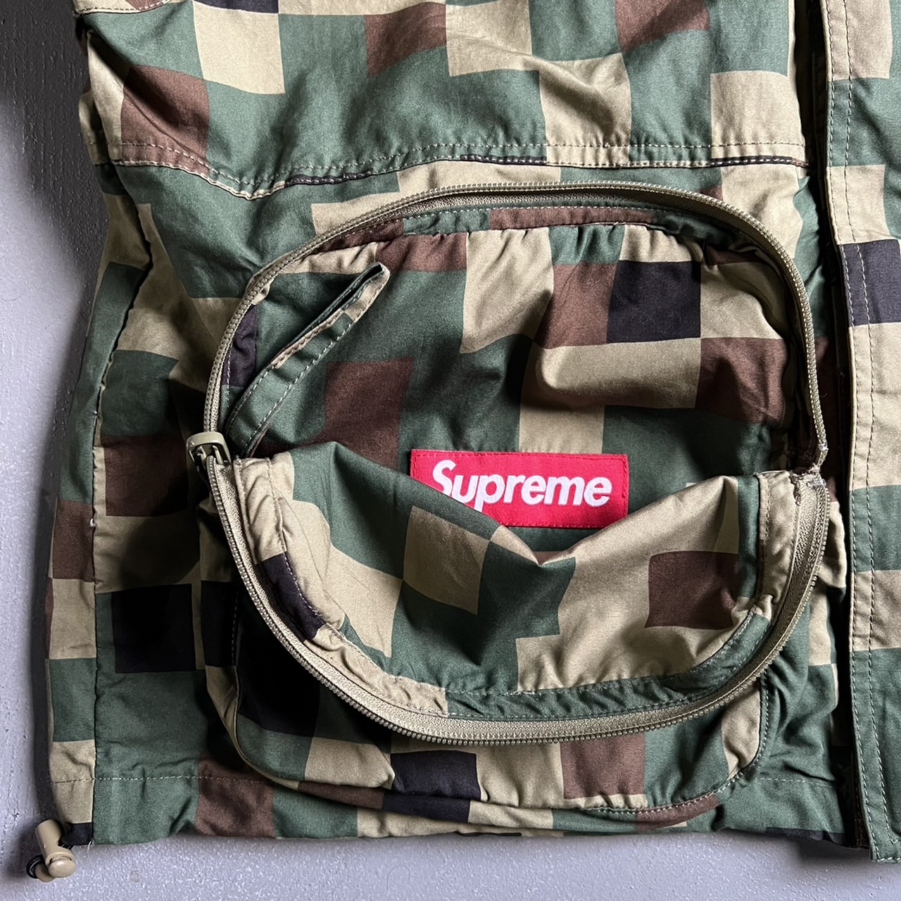 2020aw Supreme Technical Field Jacket - blue room