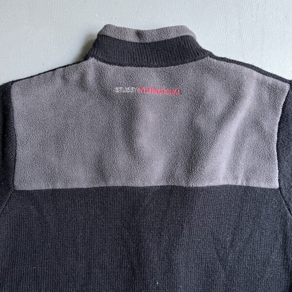 90s Stussy Zip Up Sweater - 画像 (4)