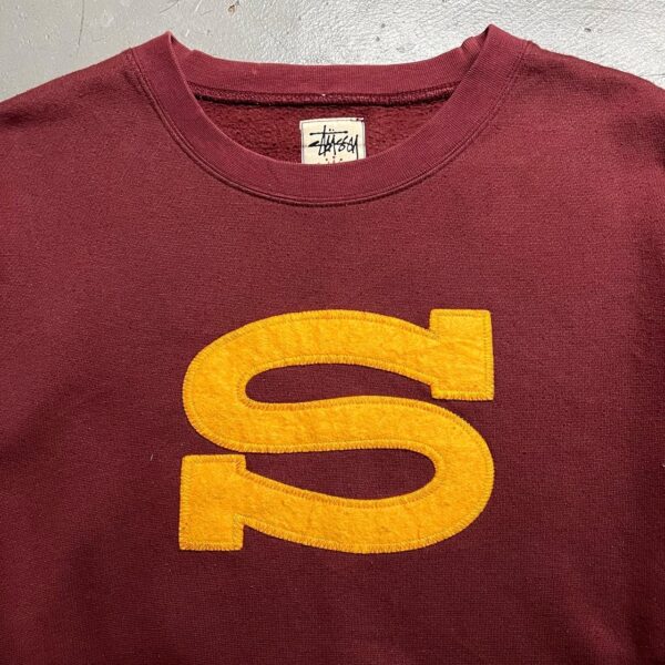90s Stussy Crewneck Sweat - 画像 (3)