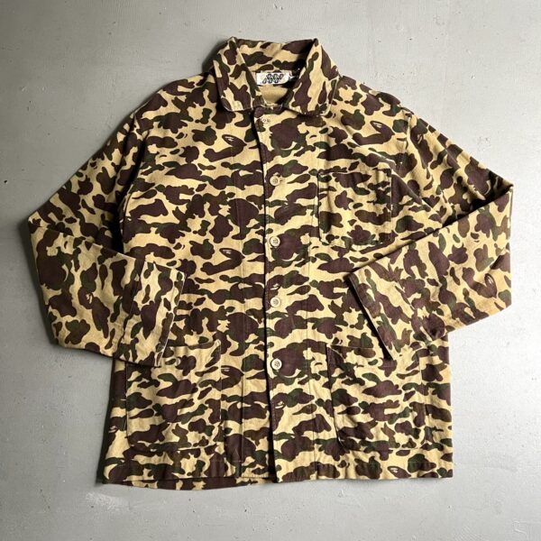 90s A BATHING APE Pajama Shirt