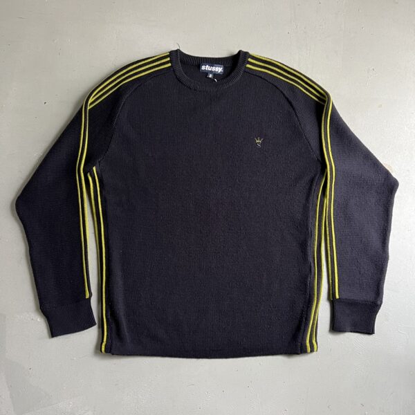 90s Stussy Line Sweater