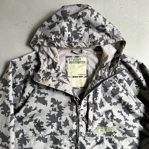 90s Stussy Cyber Camo Nylon Jacket - 画像 (2)