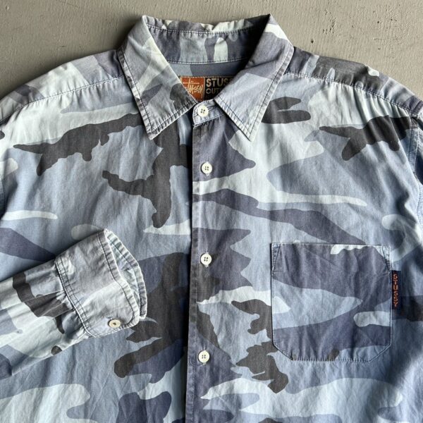 Stussy Outdoor  Blue Camouflage Shirt - 画像 (2)