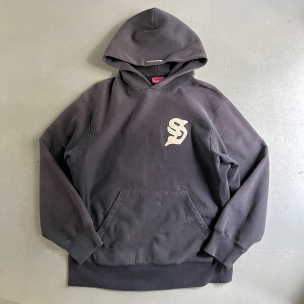 90s Supreme S Logo Pullover Hoodie