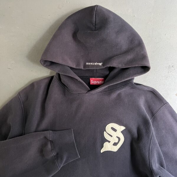 90s Supreme S Logo Pullover Hoodie - 画像 (2)