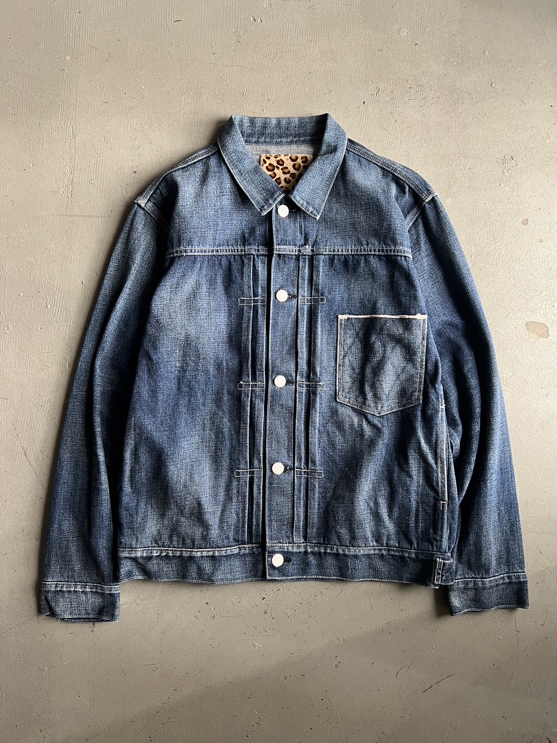 RESONATE GOODENOUGH 1st Type Denim Jacket - blue room