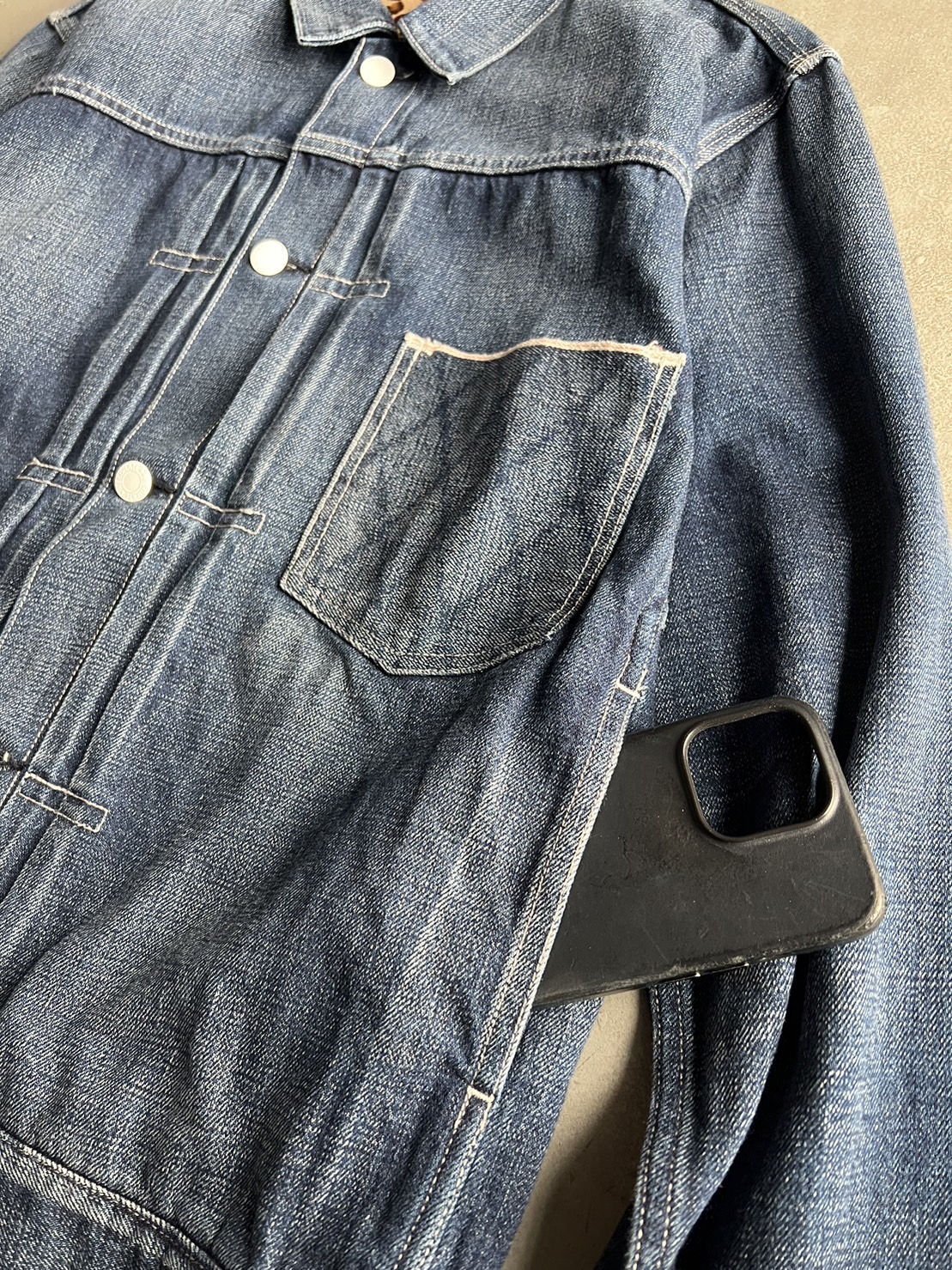 RESONATE GOODENOUGH 1st Type Denim Jacket - blue room