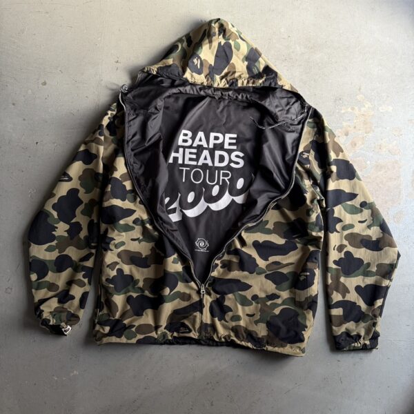 2000 A BATHING APE “BAPE HEADS TOUR” Reversible Jacket - 画像 (2)