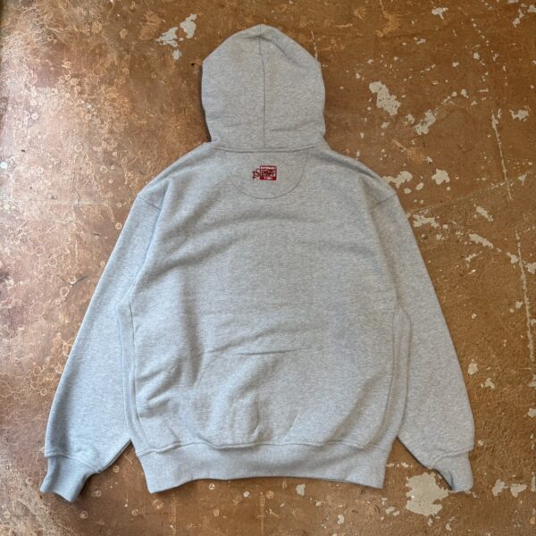 PUNKANDYO NO ZIP P&Y HOODIE GREY (Size L) - 画像 (4)