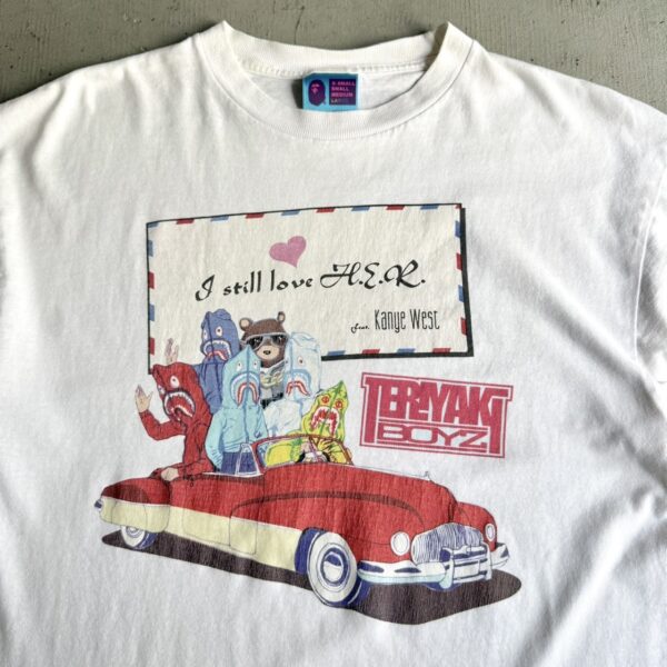 2007 A BATHING APE  Teriyaki boyz Tee I Still Love H.E.R (feat. Kanye West) - 画像 (2)