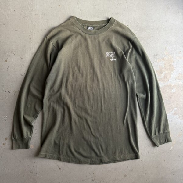 Old Stussy L/S Print Tee