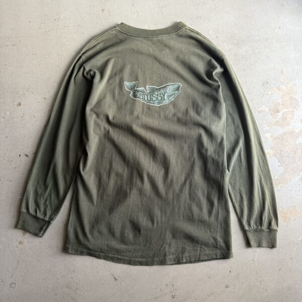 Old Stussy L/S Print Tee - 画像 (3)