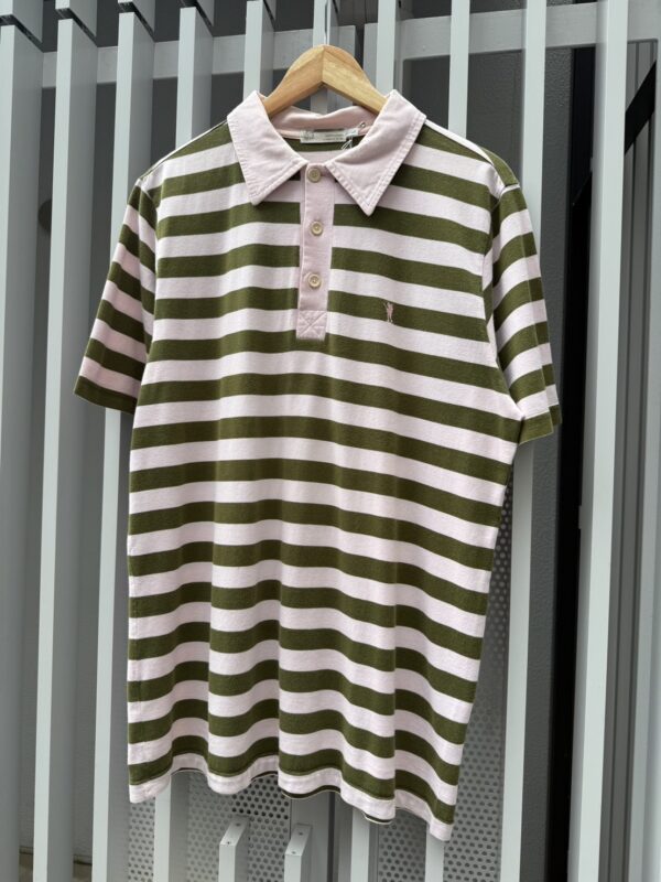 00s A BATHING APE Border Polo Shirt