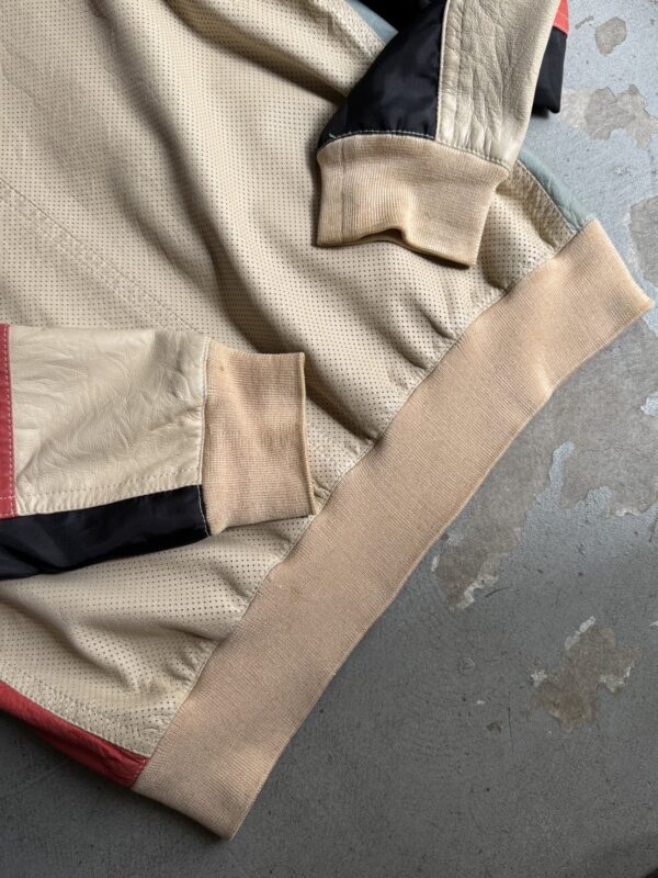MADE IN ITALY Lether×Nylon blouson - 画像 (7)