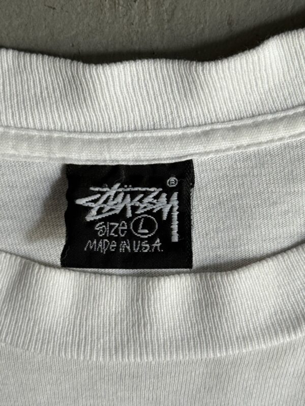 90s STUSSY カラテTee - 画像 (3)