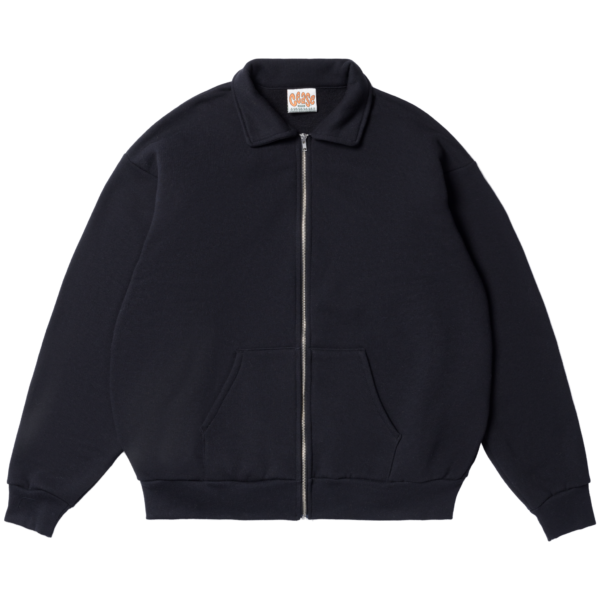 CEASE COLLER ZIP SWEAT BLACK (size XL)