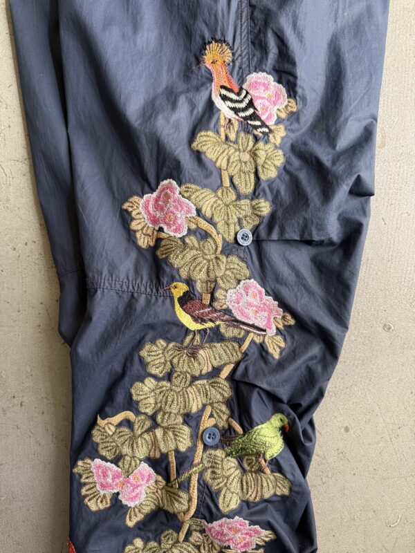 00s Maharishi Snopants Navy Flower - 画像 (3)