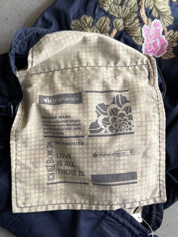 00s Maharishi Snopants Navy Flower - 画像 (5)
