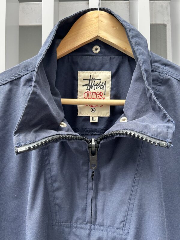 90s Stussy Nylon Pullover JKT - 画像 (4)