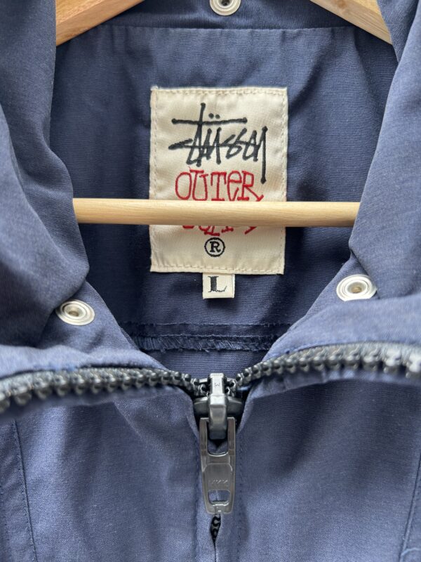 90s Stussy Nylon Pullover JKT - 画像 (5)