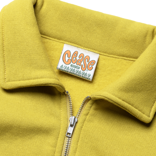CEASE COLLER ZIP SWEAT PICCALILI  (size L) - 画像 (2)