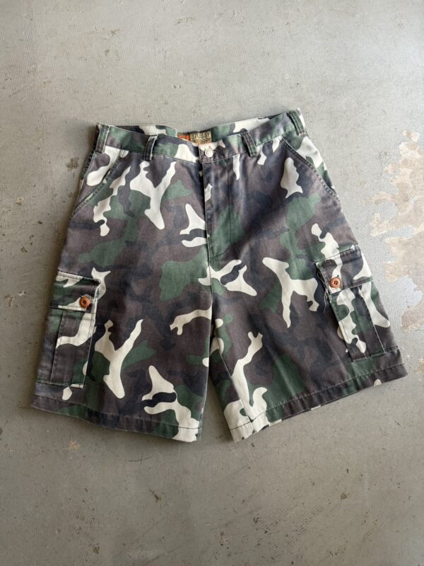 90s Stussy Outdoor NY LTD  Camo Shorts