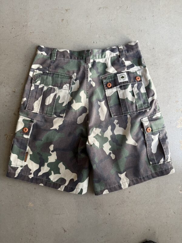 90s Stussy Outdoor NY LTD  Camo Shorts - 画像 (3)