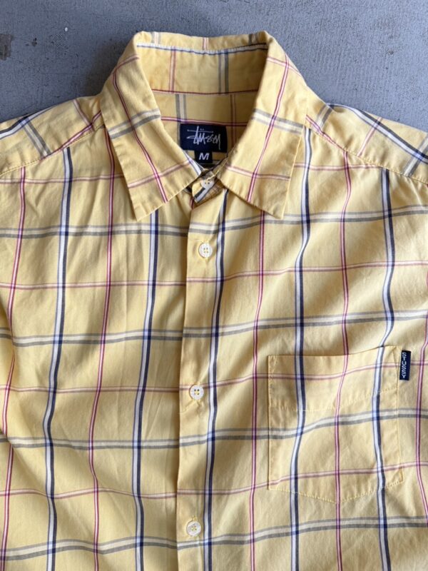 Old Stussy Plaid S/S Shirt - 画像 (2)