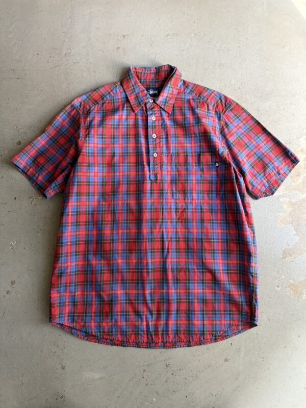 Old Stussy Plaid S/S Shirt