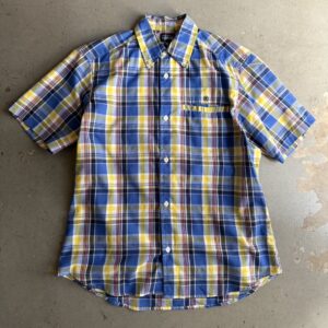 90s〜 old stussy モノグラム check shirt 90s〜 old stussy モノグラム check shirt - メルカリ