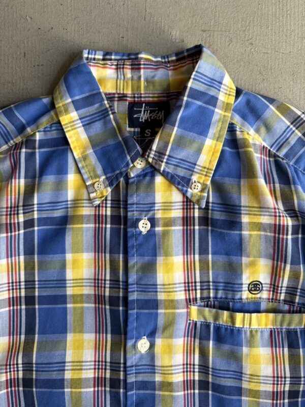 Old Stussy Plaid S/S Shirt - 画像 (2)