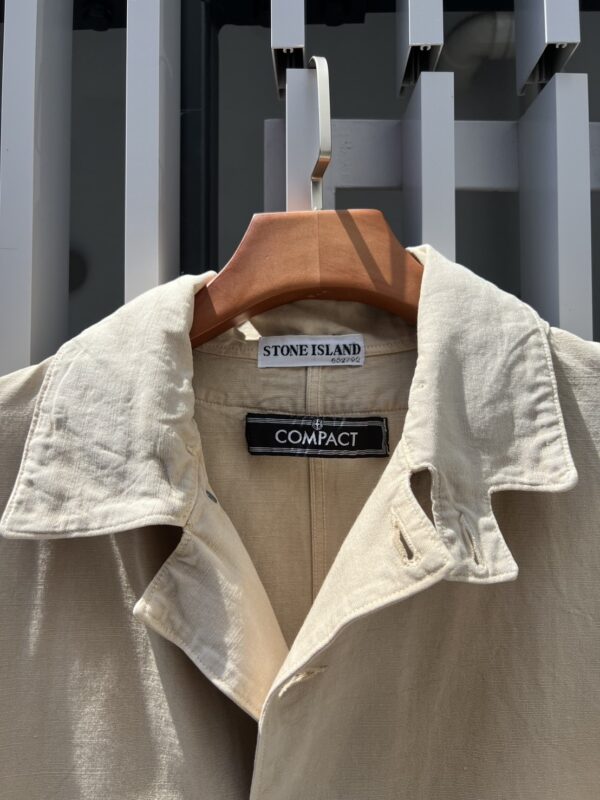 Stone Island “COMPACT” Linen Jacket - 画像 (4)