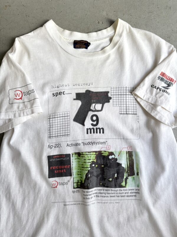 1998 Wtaps “BIOHAZARD 2” Tee - 画像 (2)