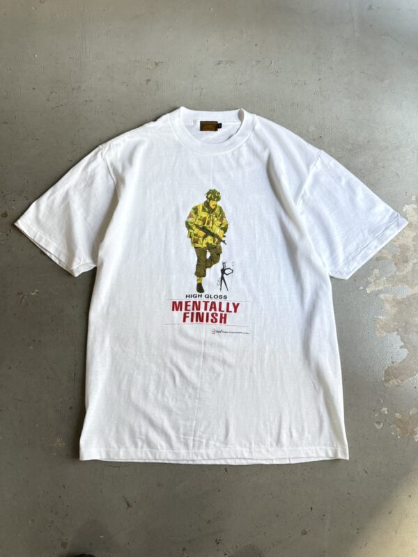90s Wtaps  “MENTALLY FINISH” Tee