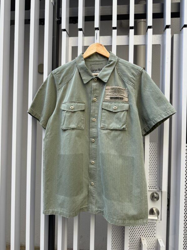 00s Wtaps S/S Military Shirt Olive