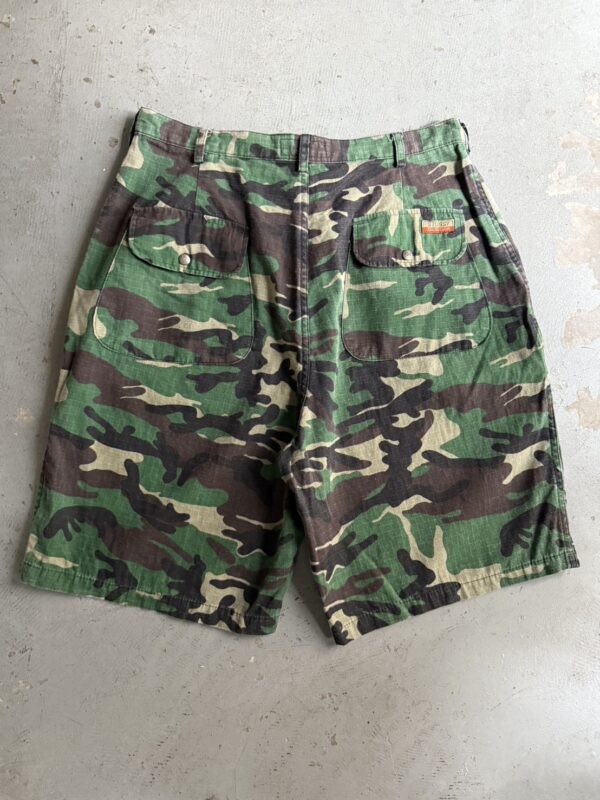 90s Stussy Outdoor Camo Shorts - 画像 (3)