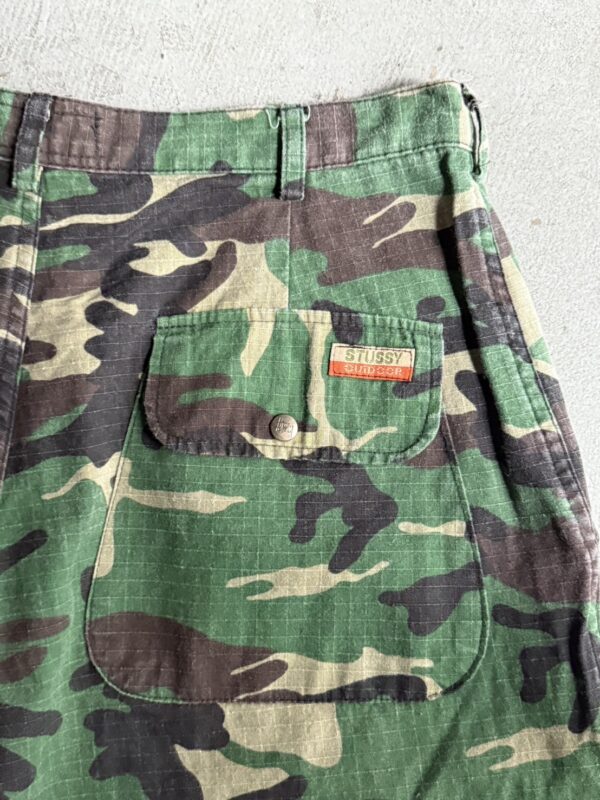 90s Stussy Outdoor Camo Shorts - 画像 (4)
