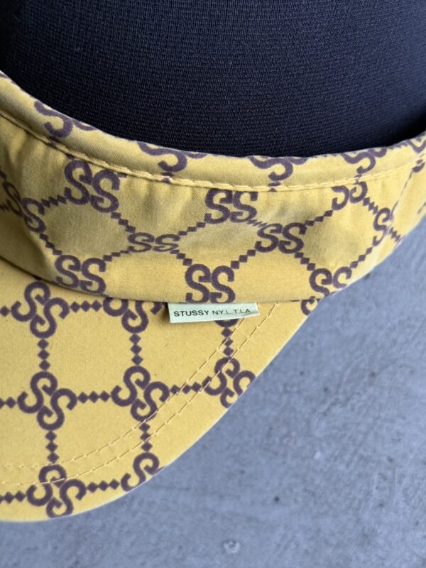 00s Stussy monogram Sun Visor - 画像 (3)