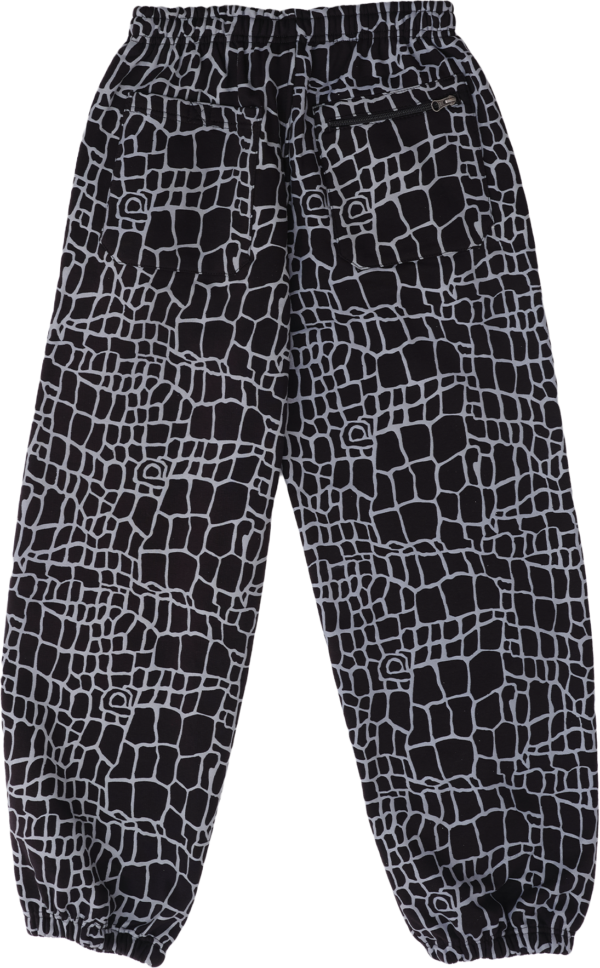 ALWAYS relaxed jogger - black croc (Size L) - 画像 (2)