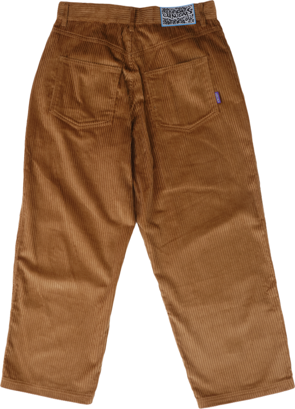 ALWAYS RELAXED THICK CORDUROY PANTS BROWN (Size M) - 画像 (2)