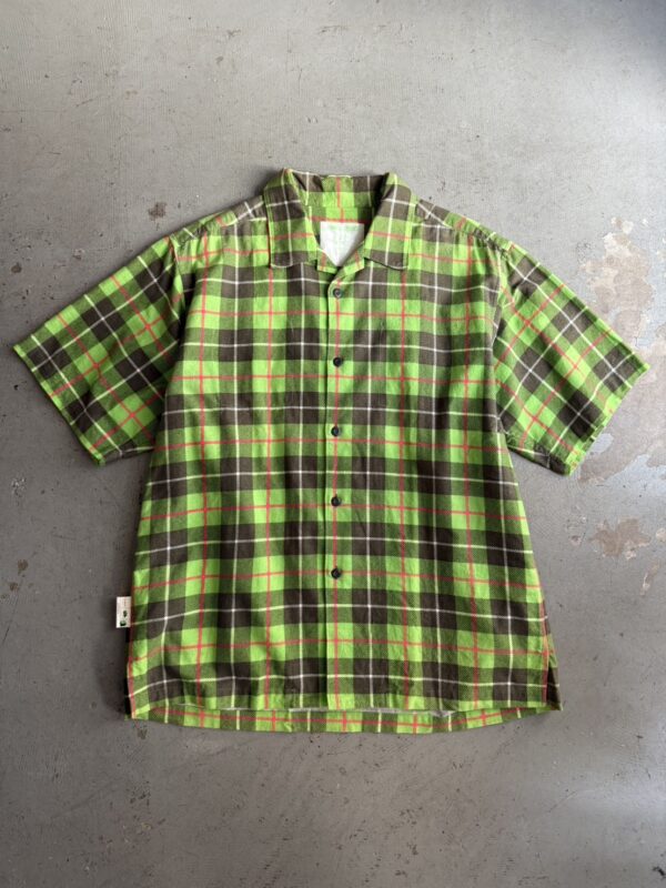 2001 UNDERCOVER CHAOTIC DISCORD Tartan Check Shirt